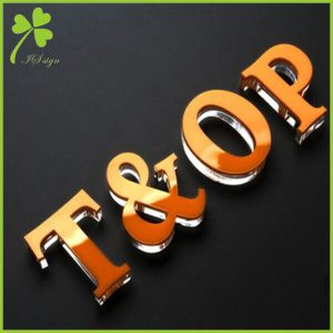 Acrylic Non Illuminated Channel Letters for Crafts